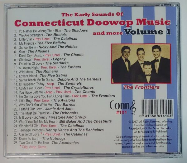 CONNECTICUT DOO WOP MUSIC AND MORE   CD   BRAND NEW - Image 3