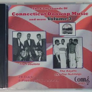 CONNECTICUT DOO WOP MUSIC AND MORE - VOL 3   CD   BRAND NEW