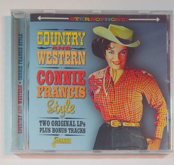 CONNIE FRANCIS - COUNTRY WESTERN CONNIE FRANCIS STYLE  CD BRAND NEW