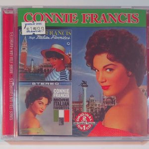 CONNIE FRANCIS - SINGS ITALIAN FAVS-MORE ITALIAN  CD BRAND NEW