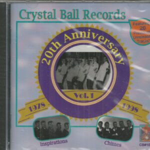 CRYSTAL BALL RECORDS - CD - 20th Anniversary Vol. 1 - BRAND NEW