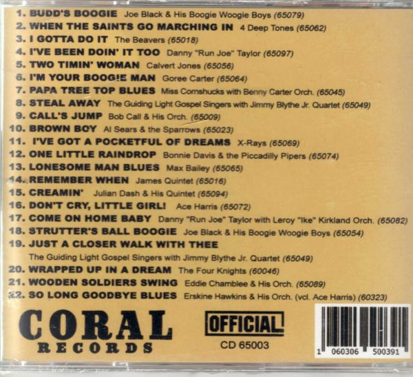 Coral Rhythm N Blues - Vol 3 - CD - Brand New - Image 3