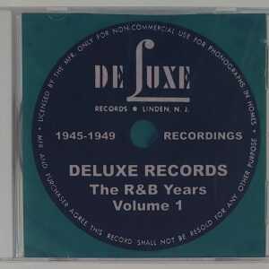 DELUXE RECORDS - THE R&B YEARS - VOL 1  CD  BRAND NEW