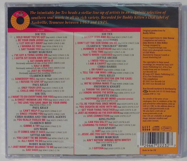 DIAL RECORDS SOUTHERN SOUL STORY  CD  BRAND NEW - Image 3
