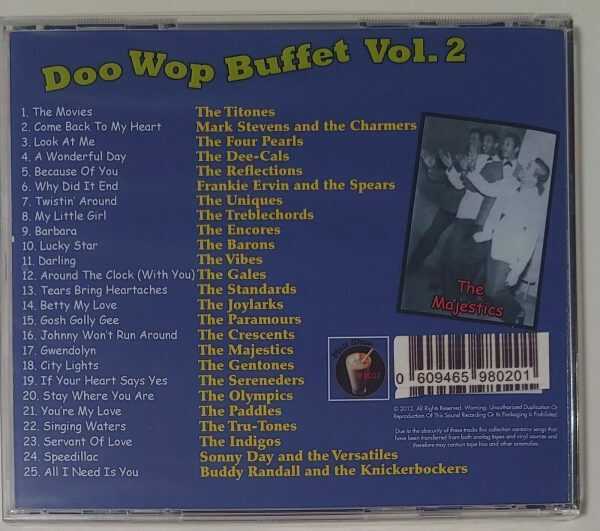 DOO WOP BUFFET - VOL 2   CD BRAND NEW - Image 3