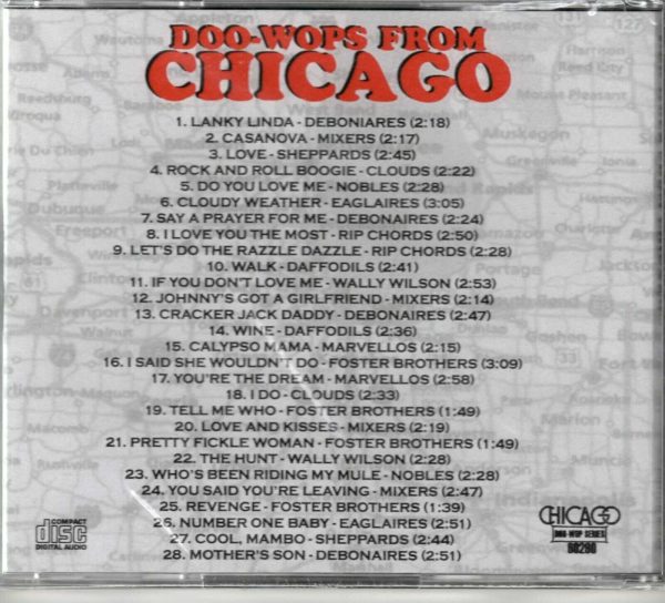 Doo Wops From Chicago - CD - Brand New - Image 3