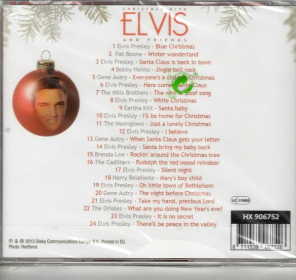 Elvis Presley & Friends - Christmas With - CD - Brand New - Image 3