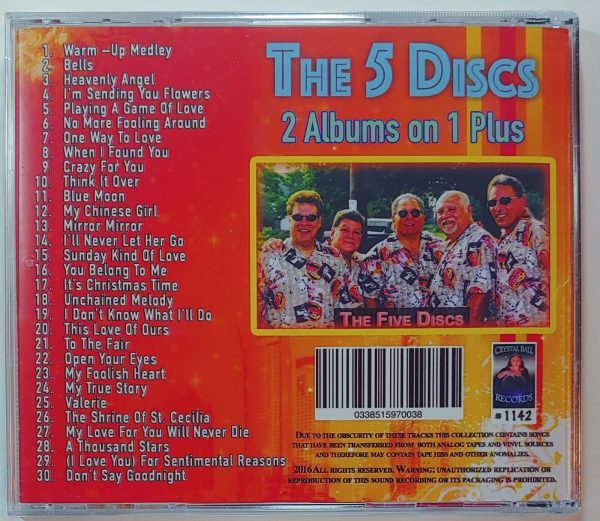 FIVE DISCS - 2 ALBUMS ON ONE PLUS  CD BRAND NEW - Image 3