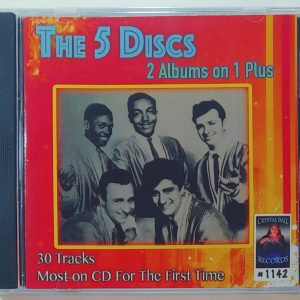 FIVE DISCS - 2 ALBUMS ON ONE PLUS  CD BRAND NEW