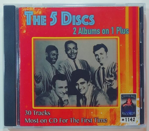 FIVE DISCS - 2 ALBUMS ON ONE PLUS  CD BRAND NEW
