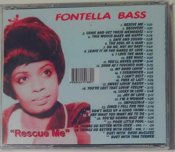 FONTELLA  BASS -  RESCUE ME   CD     BRAND NEW - Image 3