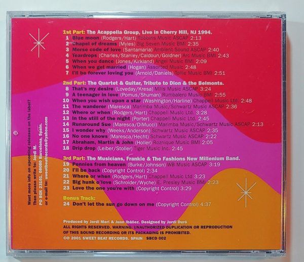 FRANKIE AND FASHIONS - TRILOGYS  CD BRAND NEW - Image 3