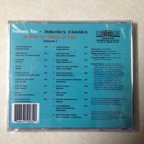 FRATERNITY ROW - JUKE BOX CLASSICS - BRAND NEW CD - Image 3