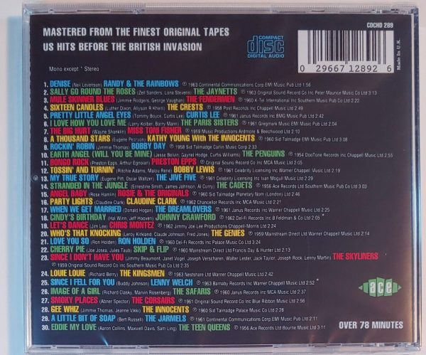 GOLDEN AGE OF AMERICAN ROCK AND ROLL - VOL 1   CD BRAND NEW - Image 3