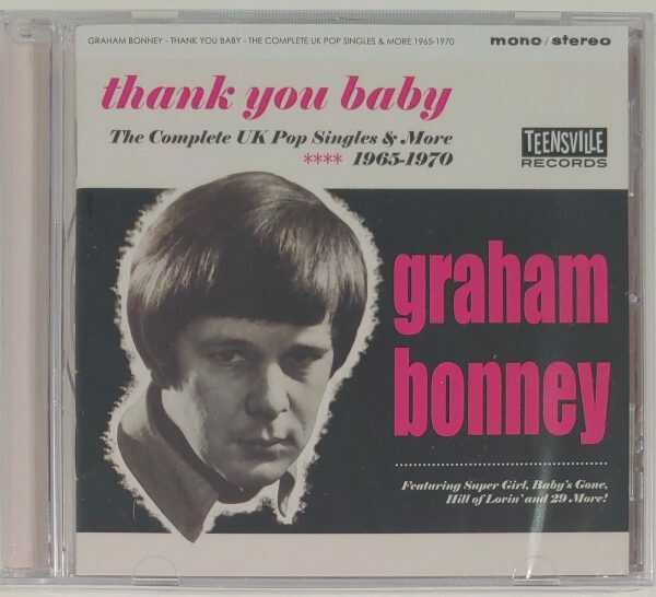 GRAHAM BONNEY - THANK YOU BABY COMP   CD     BRAND NEW