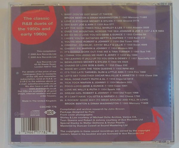 GREAT R&B DUETS   CD BRAND NEW - Image 3