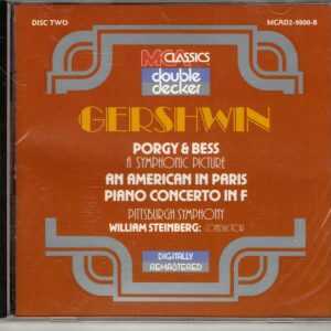George Gershwin - Porky & Bess/An American In Paris/Piano Concerto In F - CD
