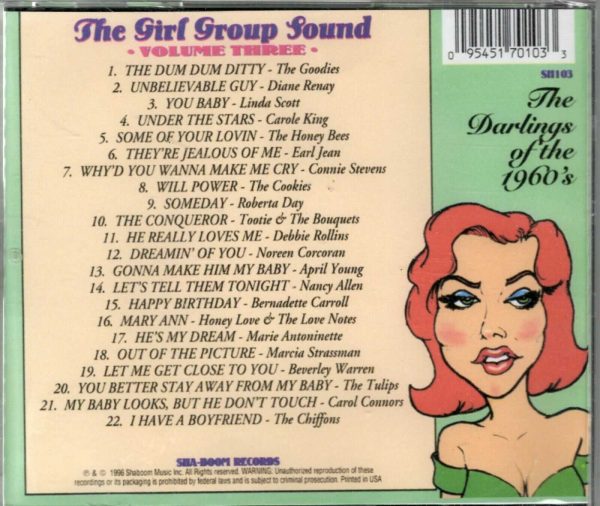 Girl Group Sound - Vol.3 by Various Artists - Orig Ed - CD - Image 3