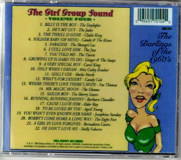 Girl Group Sound - Vol.4 by Various Artists - Orig Ed - CD - Image 3