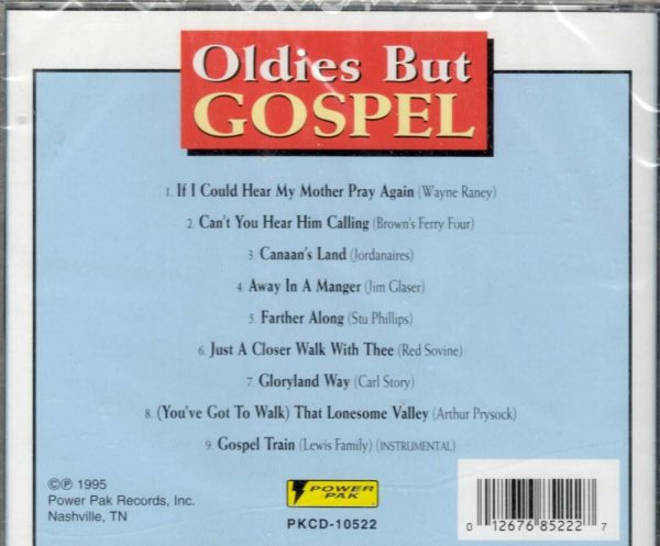 Gospel Legends: Oldies But Gospel by Various Artists - CD - Brand New - Image 3