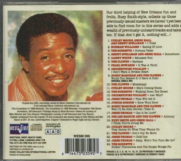 HUEY 'Piano' SMITH - CD - That I'll Get It - BRAND NEW - Image 3