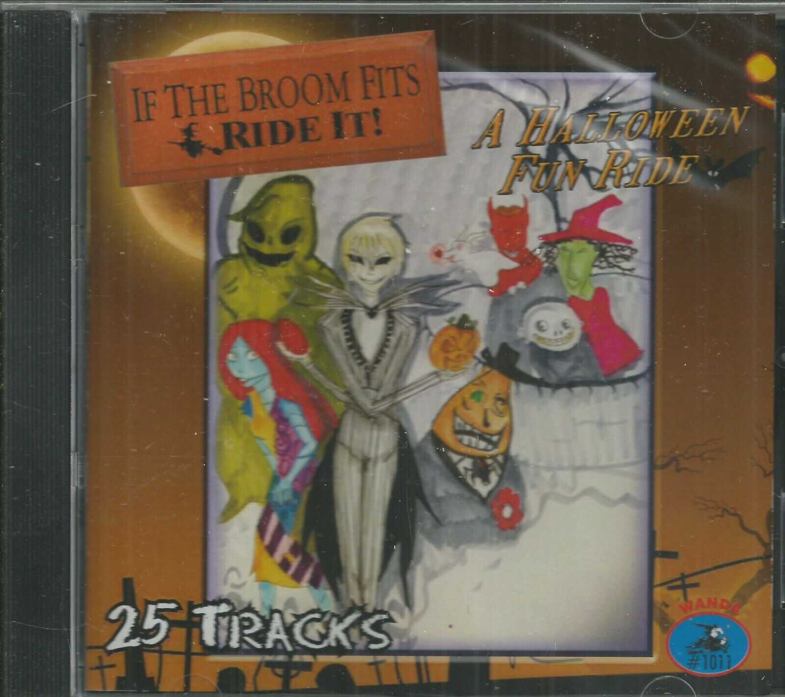 IF THE BROOM FITS RIDE IT CD - HALLOWEEN CD BRAND NEW