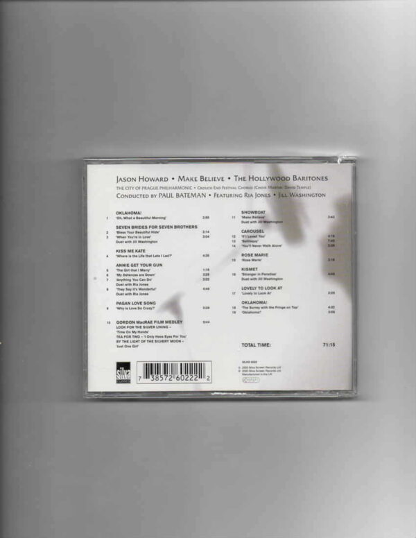 JASON HOWARD - MAKE BELIEVE    HOLLYWOOD BARITONES-CD - Image 3
