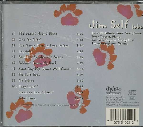 JIM SELF - CD -  Basset Hound Blues -  BRAND NEW - Image 3