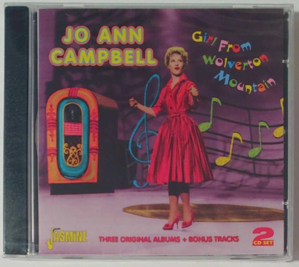 JO ANN CAMPBELL - GIRL FROM WOLVERTON MOUNTAIN   CD   BRAND NEW