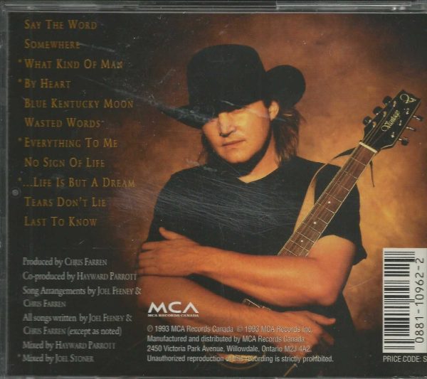 JOEL FEENEY CD - Life Is But A Dream - VERY GOOD - Image 3