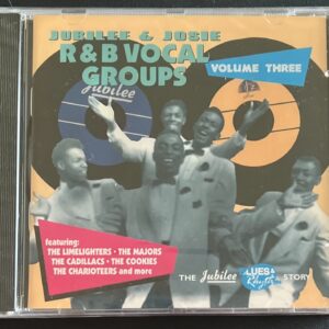 JUBILEE & JOSIE R&B VOCAL GROUPS - VOL 3 - CD BRAND NEW