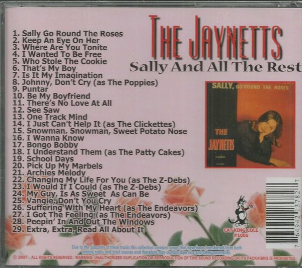 Jaynetts CD - Sally and All The Rest    Brand New - Image 3