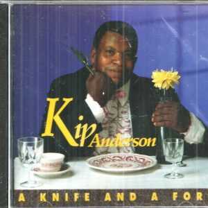 KIP ANDERSON CD - A KNIFE AND A FORK Brand New Ichiban Label (Punch in UPC)