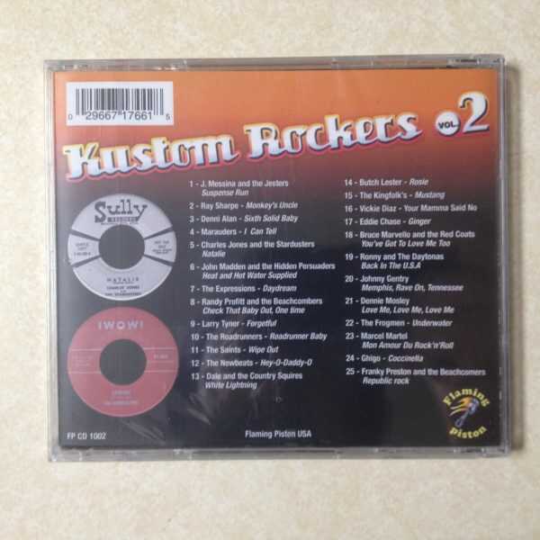 KUSTOM ROCKERS VOLUME 2 - BRAND NEW AUDIO CD - Image 3