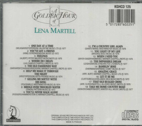 LENA MARTELL - Lena Martell - CD - BRAND NEW - Image 3