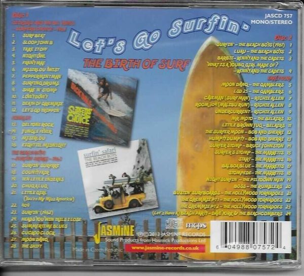 LET'S GO SURFIN' CD THE BIRTH OF SURF - BRAND NEW - Image 3