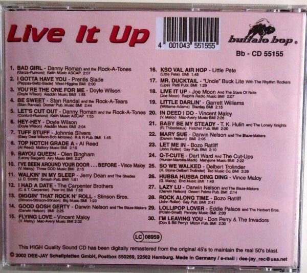LIVE IT UP - CD - Brand new - Image 3