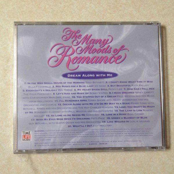 MANY MOODS OF ROMANCE - DREAM ALONG WITH ME BRAND NEW CD - Image 3