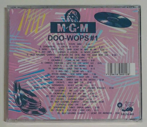 MGM DOO WOPS - VOL 1   CD     BRAND NEW - Image 3