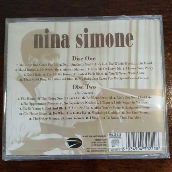 NINA SIMONE - THE MASTERS 31 Classic Tracks Dual Disc CD Album 16 Tracks NEW - Image 3