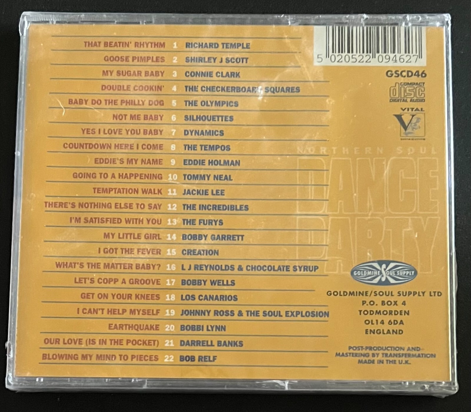 NORTHERN SOUL DANCE PARTY - CD BRAND NEW - Image 3