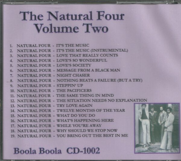 Natural Four Vol 2 - Boola Boola - CD - Brand New! - Image 3