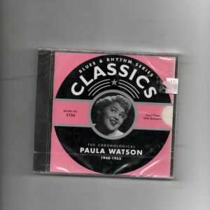 PAULA WATSON- CHRONOLOGICAL 48-53-BRAND NEW CD