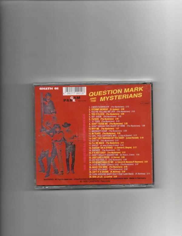QUESTION MARK & THE MYSTERIANS -ORIG RECORDINGS-CD - Image 4