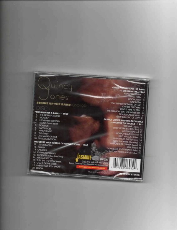 QUINCY JONES - STRIKE UP THE BAND-BRAND NEW CD - Image 3