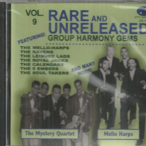 RARE AND UNRELEASED  - Vol. 9 - Group Harmony Gems -  BRAND NEW -  CD