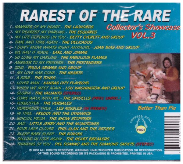 RAREST OF THE RARE - Collector's Showcase - Vol. 3 -  BRAND NEW -  CD - Image 3