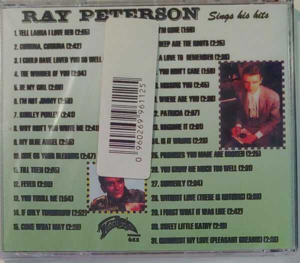 RAY PETERSON - SINGS HIS HITS   CD     BRAND NEW - Image 3