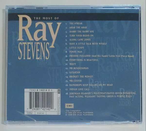RAY STEVENS - MOST OF   CD     BRAND NEW - Image 3