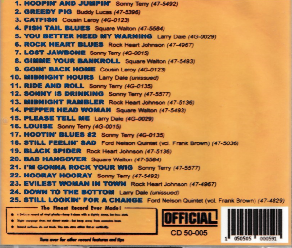 RCA VICTOR - DOWNHOME BLUES CD BRAND NEW - Image 3